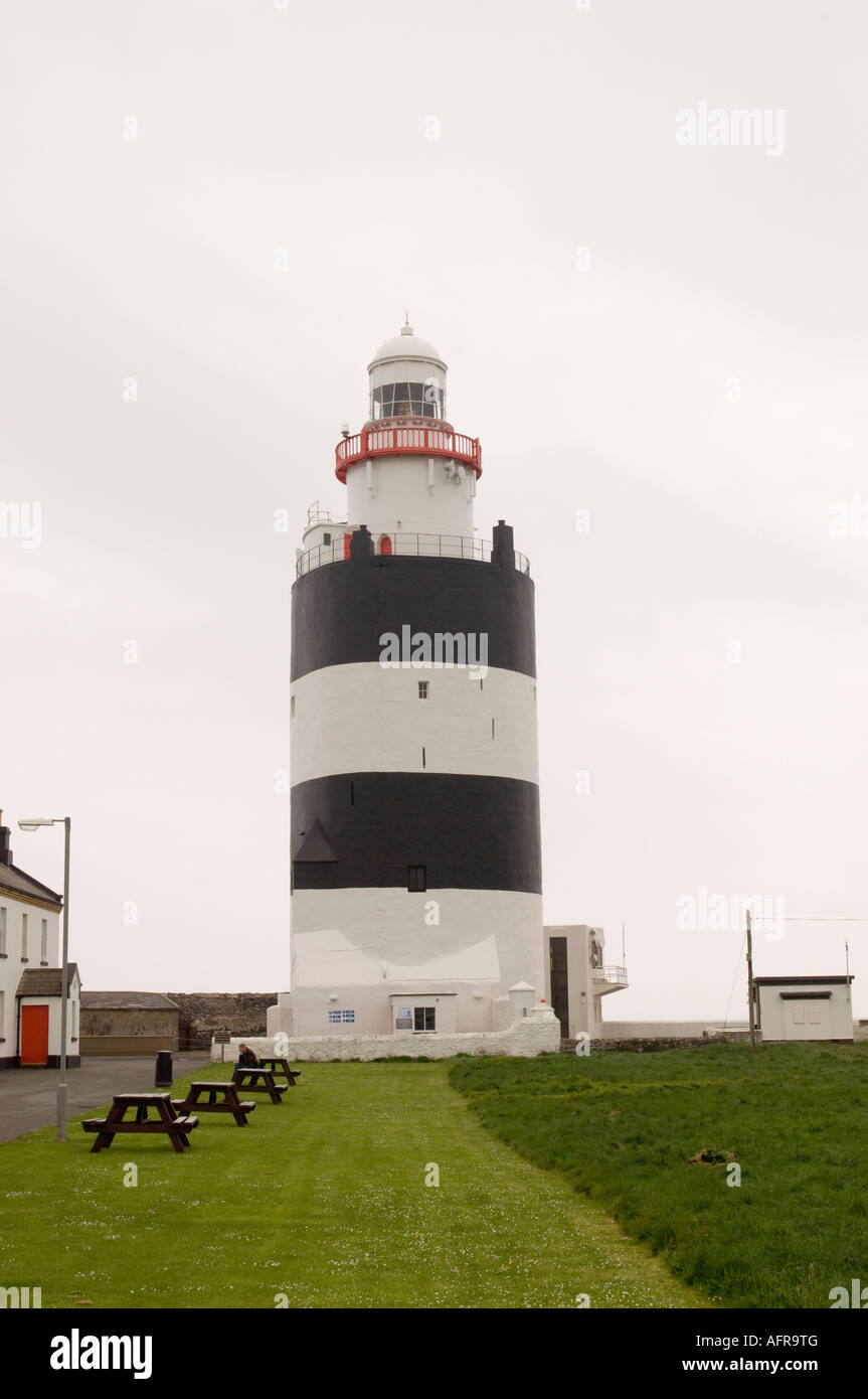 Hook Head Lighthouse County Wexford Ireland Stockfoto