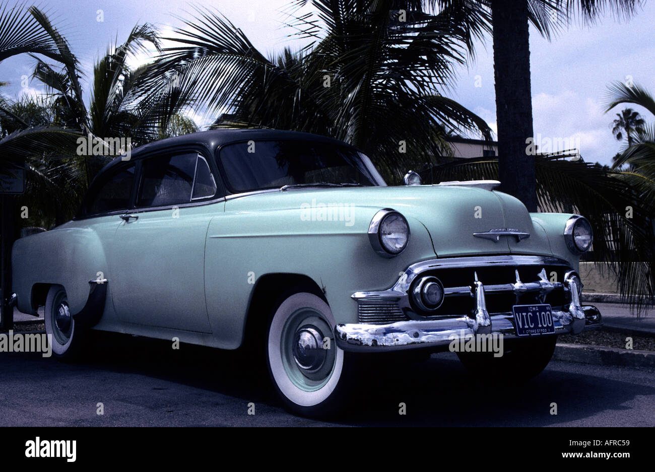 1950 "s amerikanische Oldtimer Stockfoto