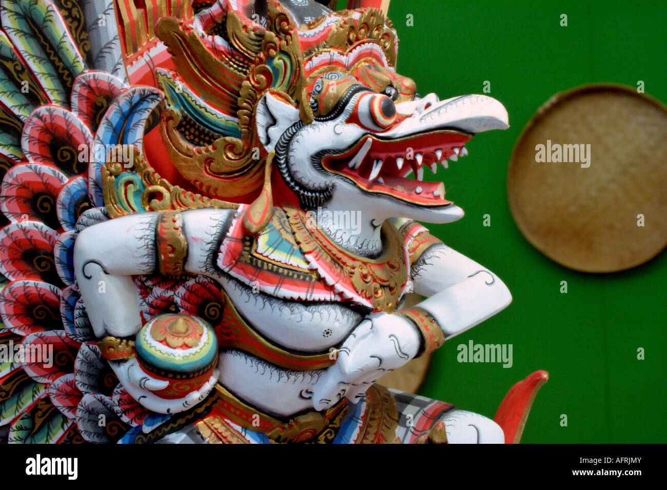 Garuda Handwerk Skulptur von Indonesien Stockfoto