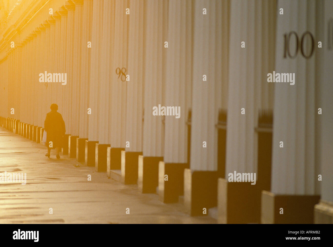 Belgravia 100 Eaton Square, London SW1 England ca. 1995 1990er Jahre UK HOMER SYKES Stockfoto