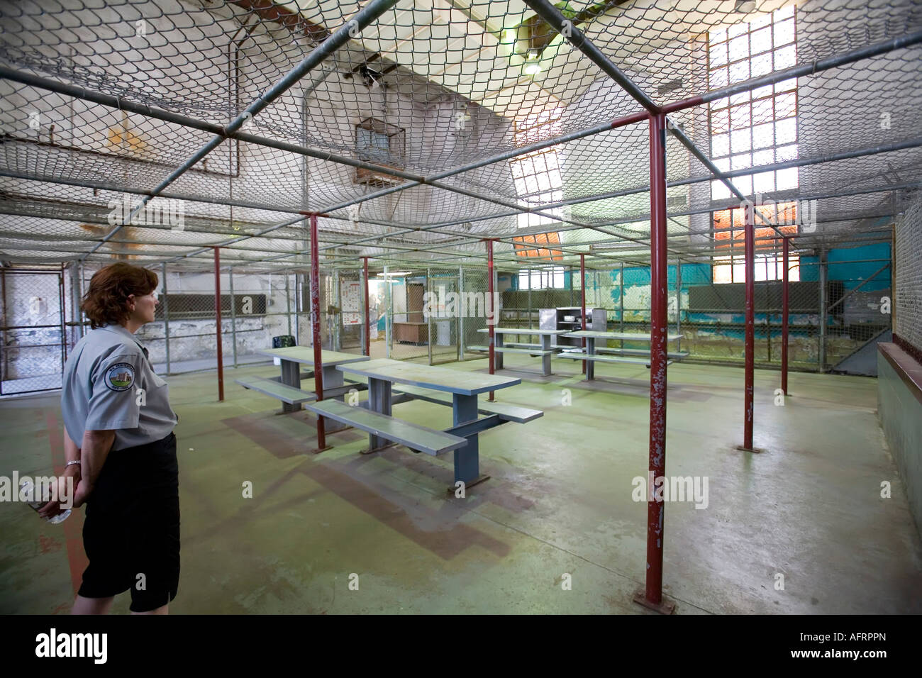 West Virginia Penitentiary Stockfoto