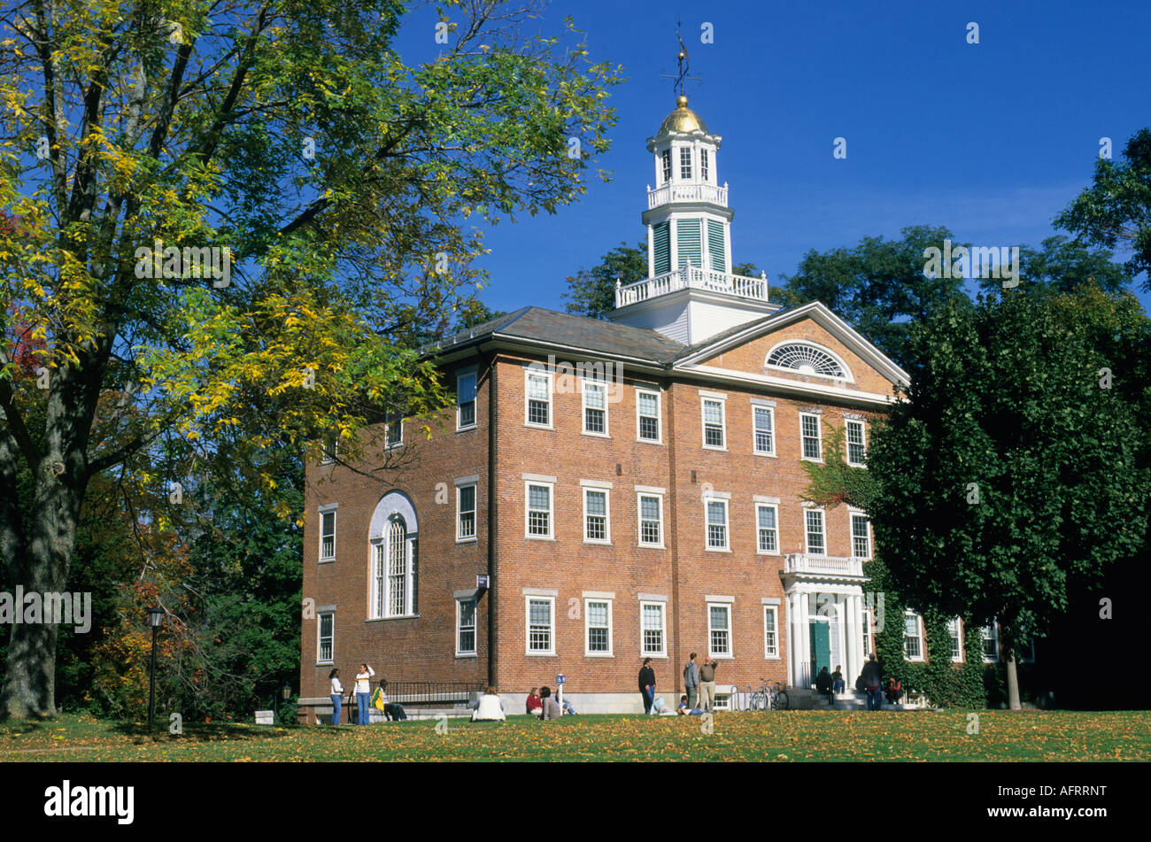 USA, Massachusetts, Williamstown, Williams College, Campus, Herbst Stockfoto