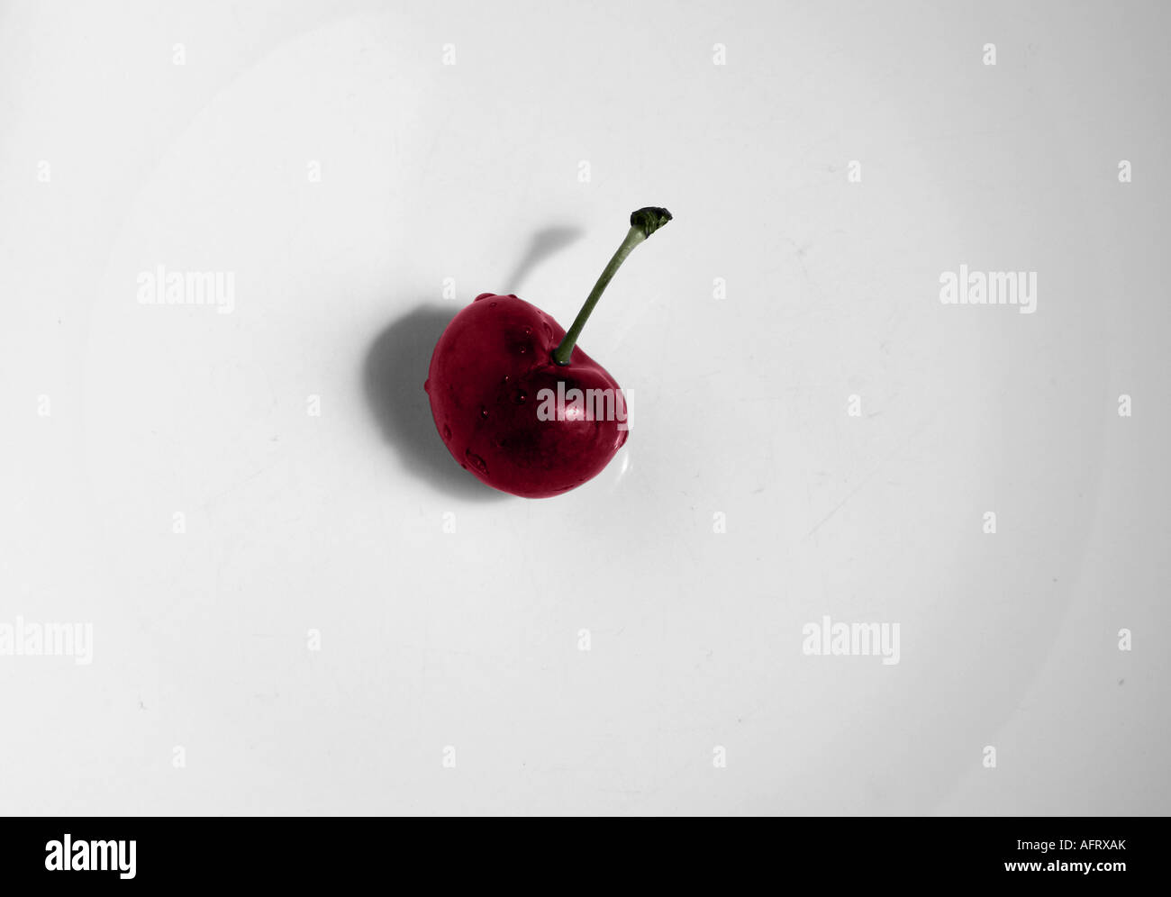 Einzigen Cherry Stockfoto