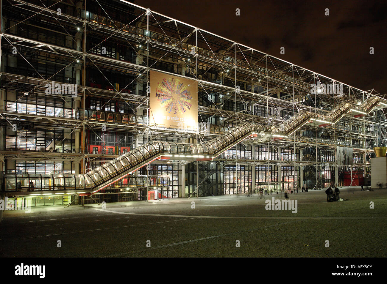 Centre Pompidou, Paris, Frankreich Stockfoto
