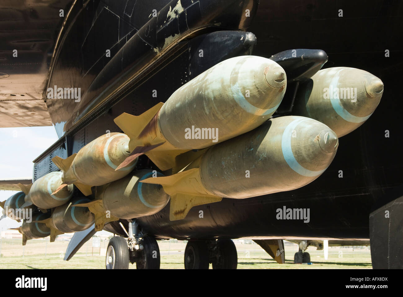 ein strategischer Bomber Boeing B-52D Stratofortress Stockfoto
