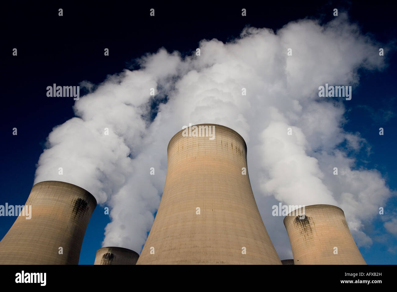 Drax Kohle befeuerten Kraftwerk, Yorkshire Stockfoto