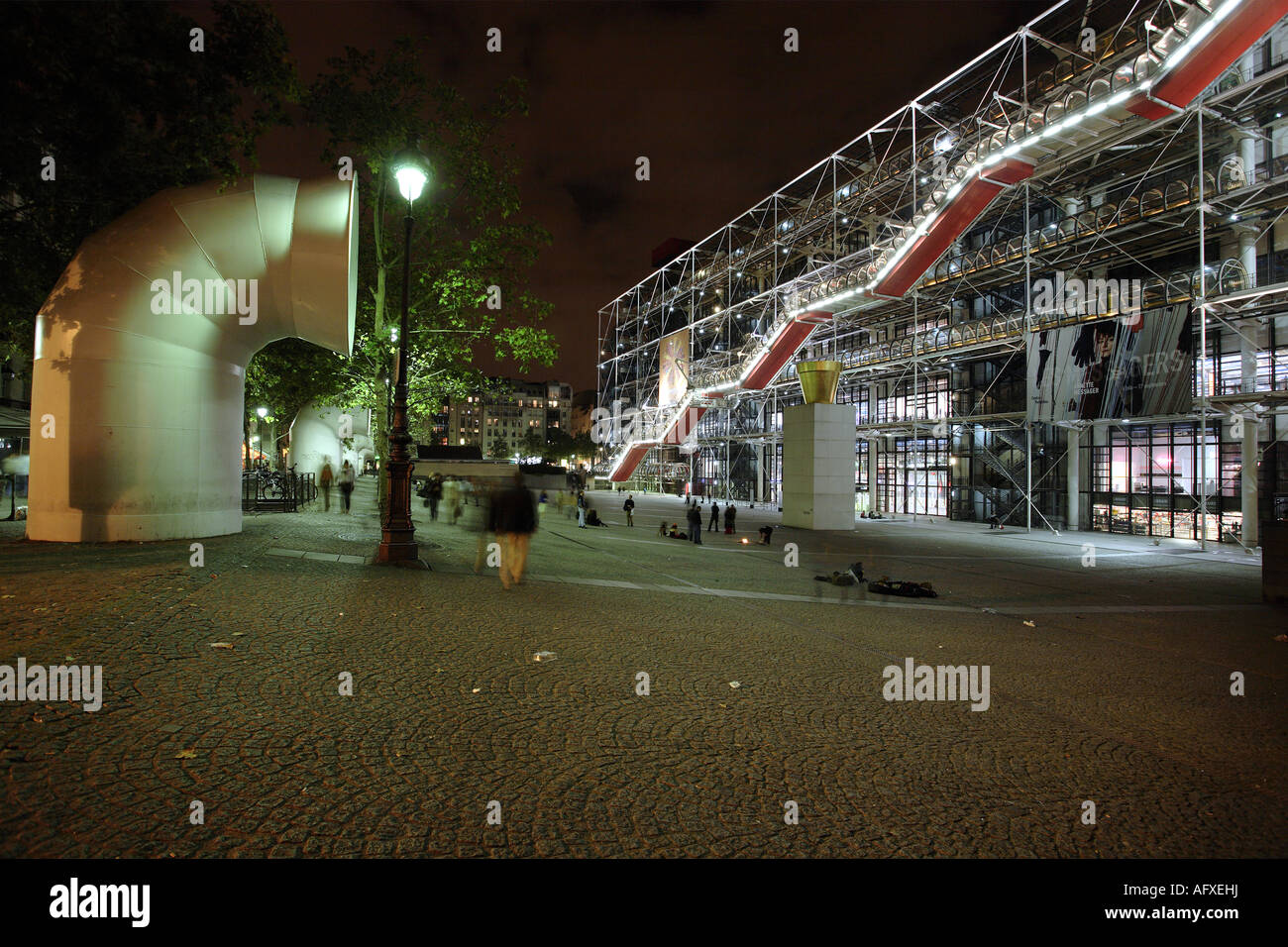 Centre Pompidou, Paris, Frankreich Stockfoto