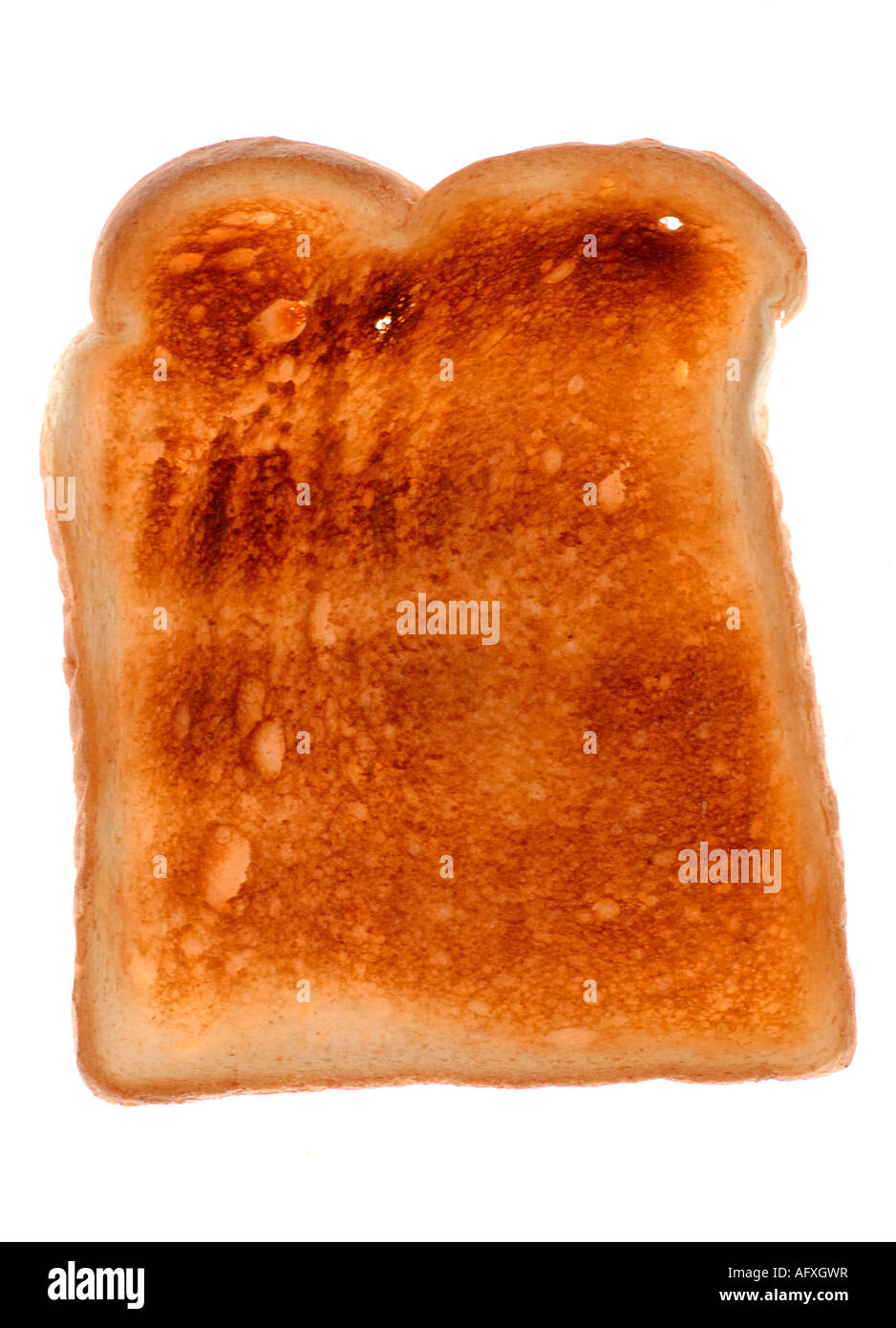 Scheibe Toast Stockfoto