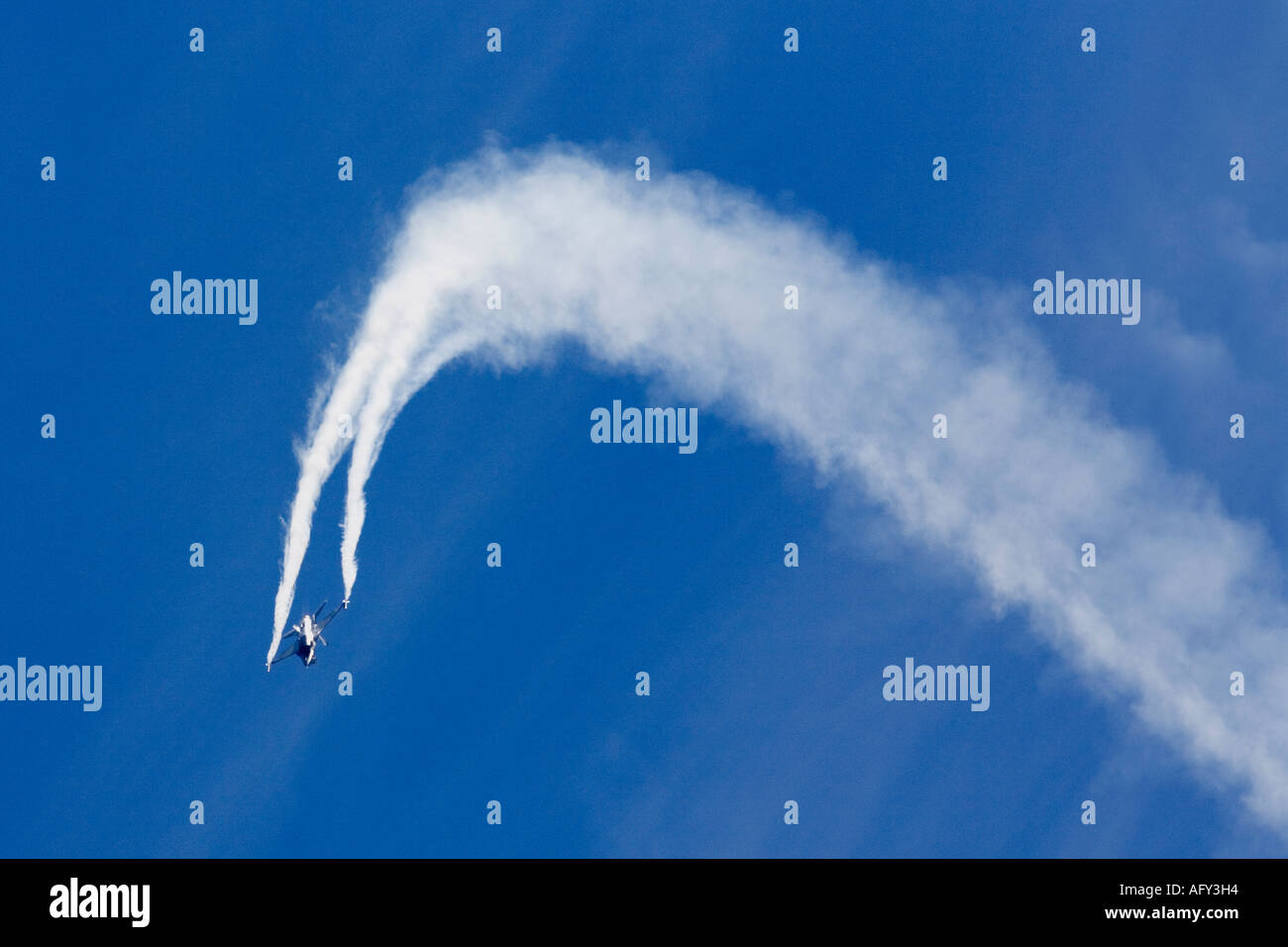 General Dynamics f-16 Kämpfe Falcon Royal Netherlands Air Force Volkel Fairford Flugschau 2006 Stockfoto