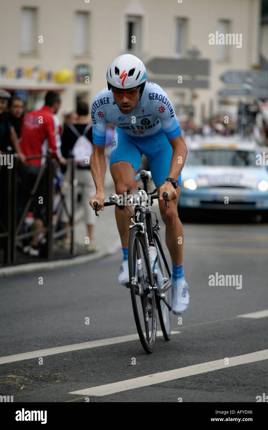 Stock Foto von Peter Wrolich Tour De France 2006 Stockfoto