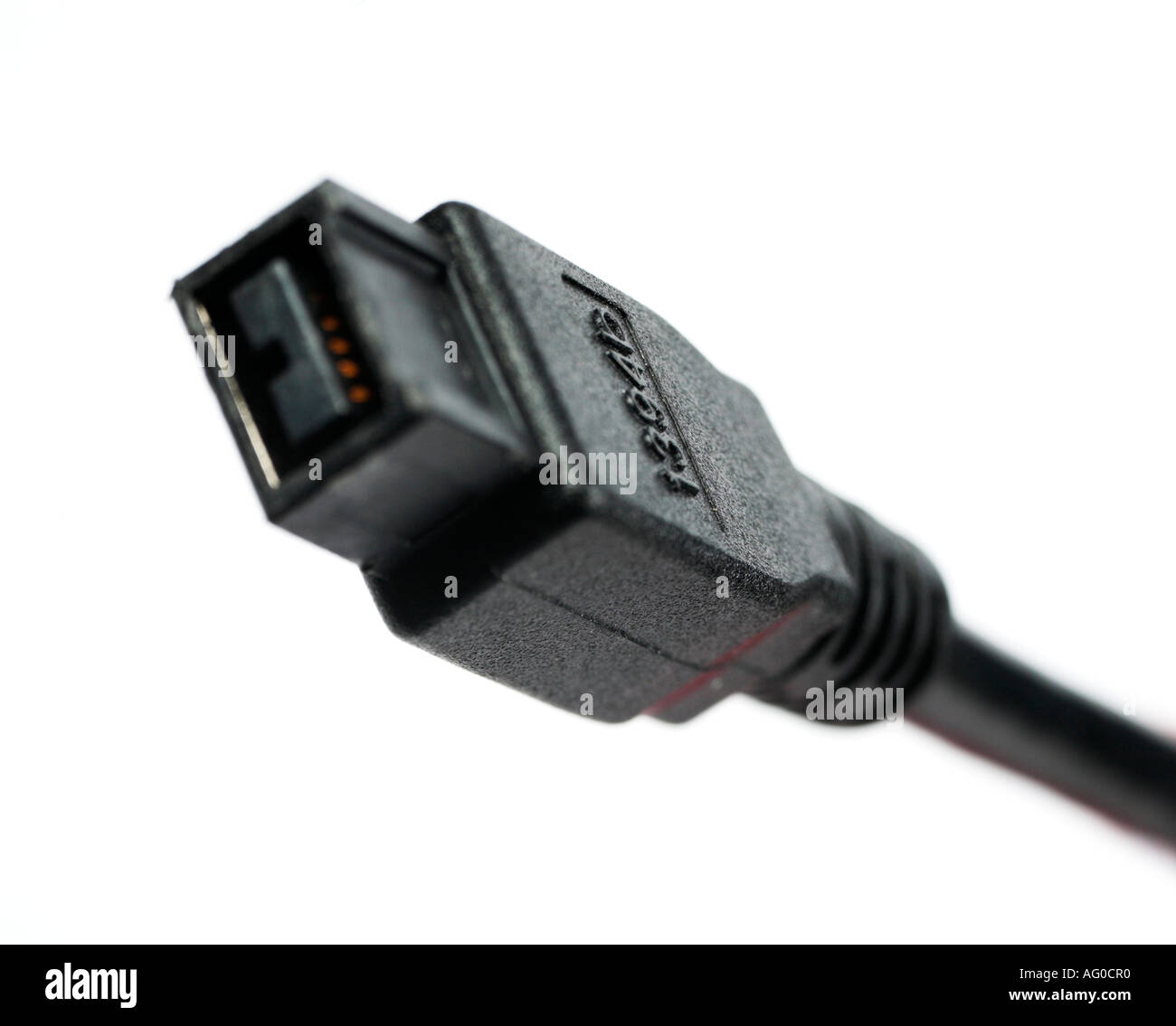 FireWire800-1394 b-Stecker Stockfoto