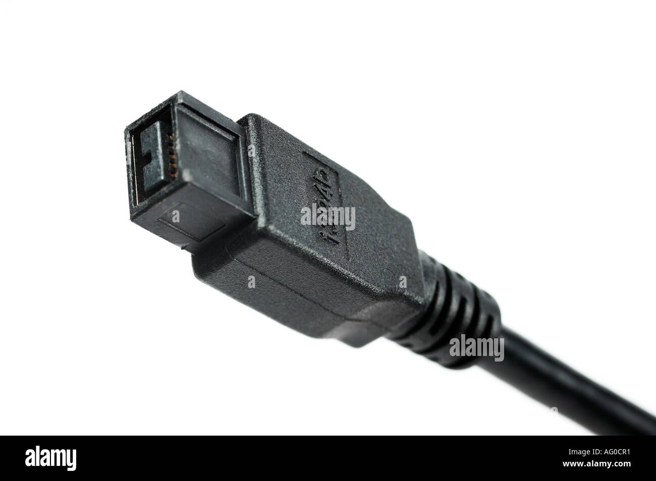FireWire800-1394 b-Stecker Stockfoto
