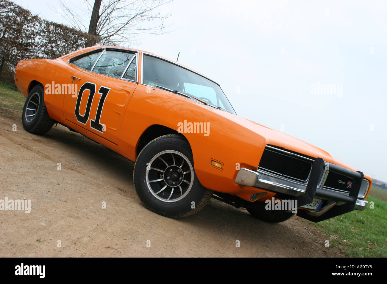 Dodge Challenger General Lee Stockfoto