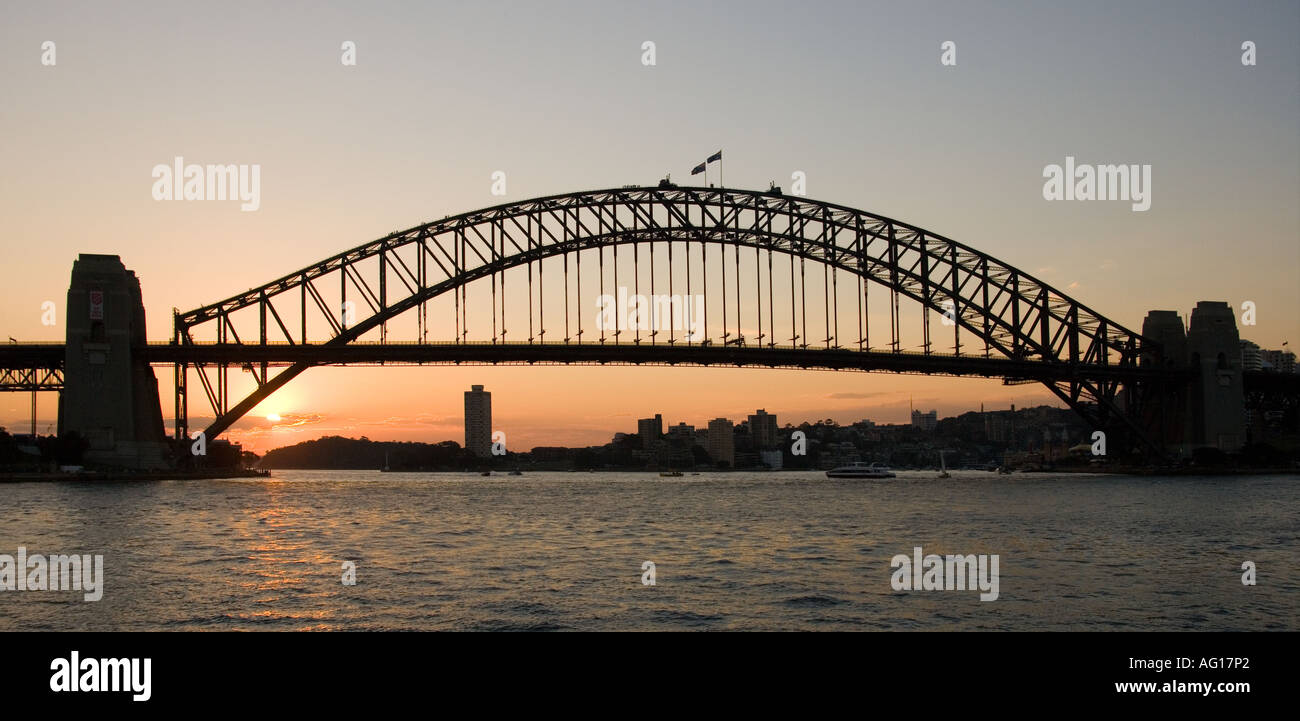 Sydney Harbour Bridge in Sydney, New South Wales Australien Stockfoto