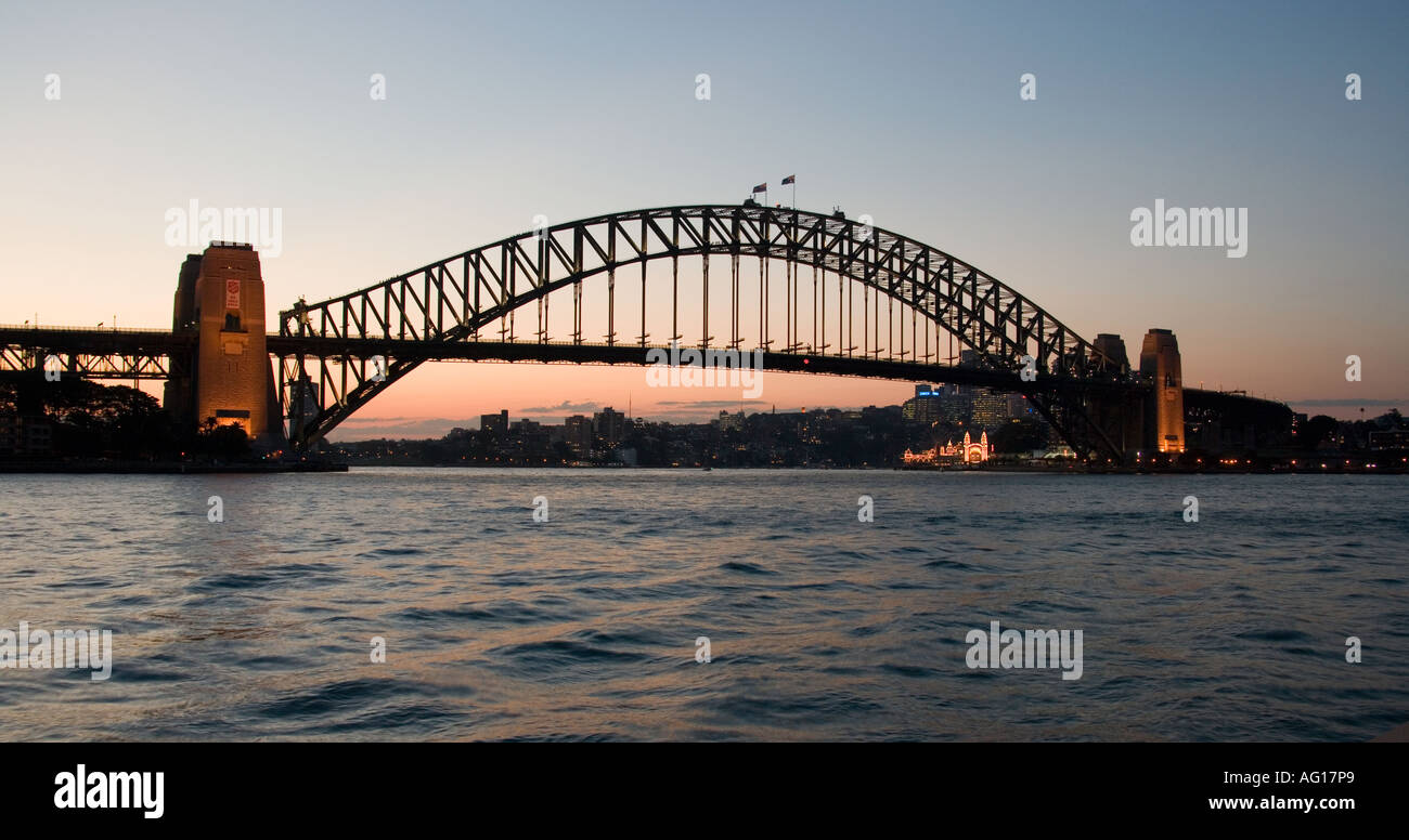 Sydney Harbour Bridge in Sydney, New South Wales Australien Stockfoto