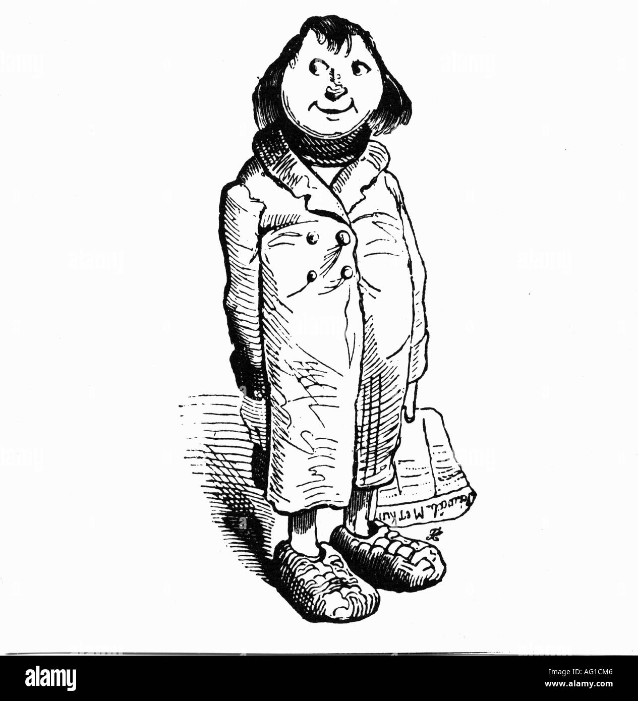 Der Deutsche Michel Karikatur Analyse Deutscher Michel, Personifikation der deutschen Nation, Karikatur