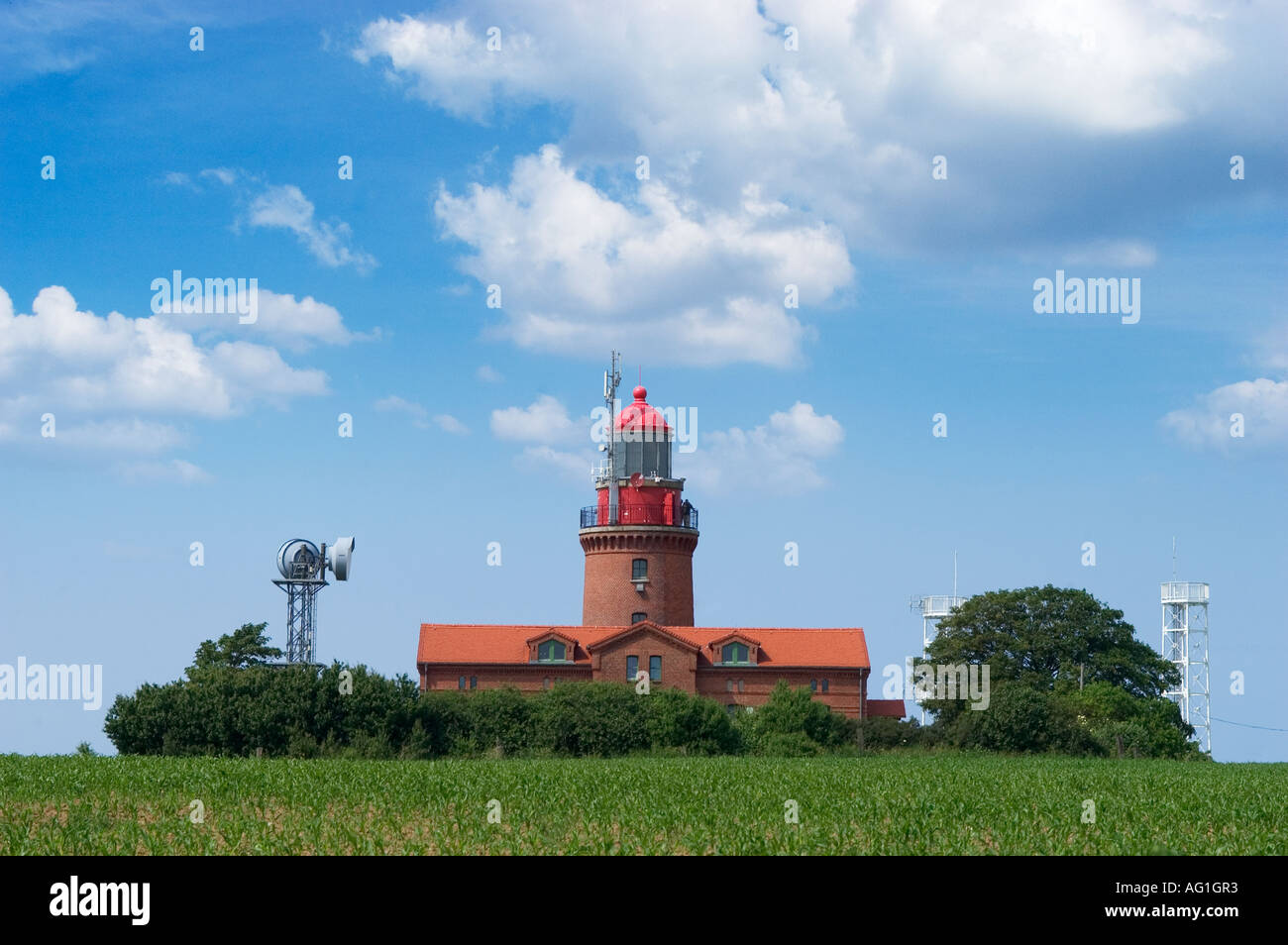 Leuchtturm Buk-West-Mecklenburg-Deutschland Stockfoto
