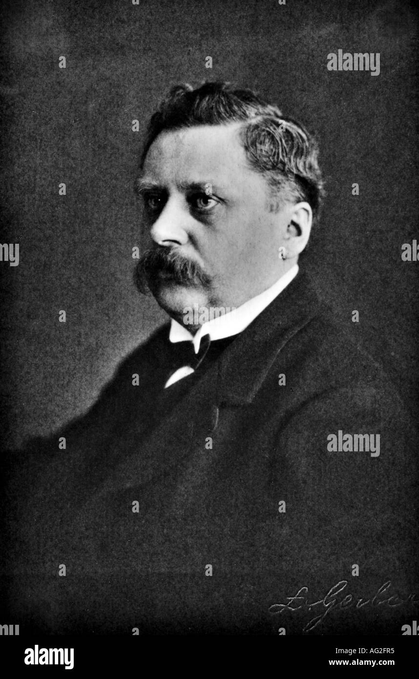 Werner, Alfred, 12.12.1866 - 15.11.1919, Schweizer Chemiker, Porträt, ca. 1910, Wissenschaft, Wissenschaftler, Chemie, Nobelpreis 1913, Stockfoto