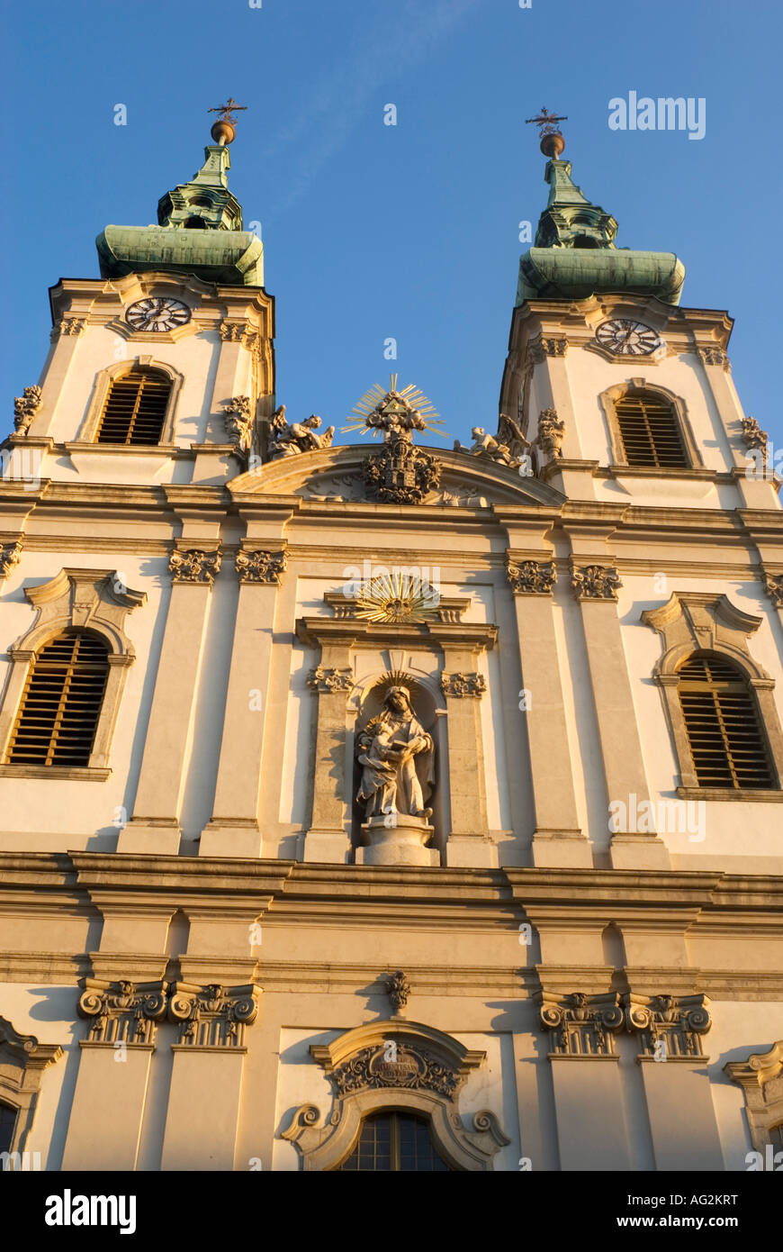 Str. Anne Kirche Szent Anna Templom Budapest Ungarn Stockfoto