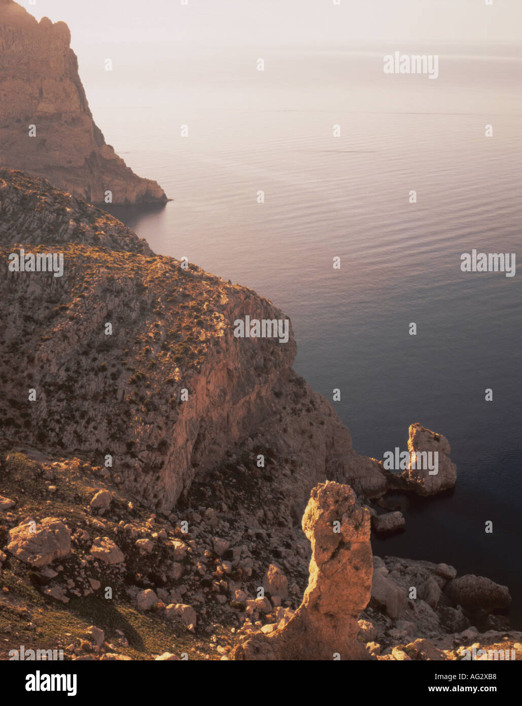 Formentor Küste Mallorca Spanien Stockfoto