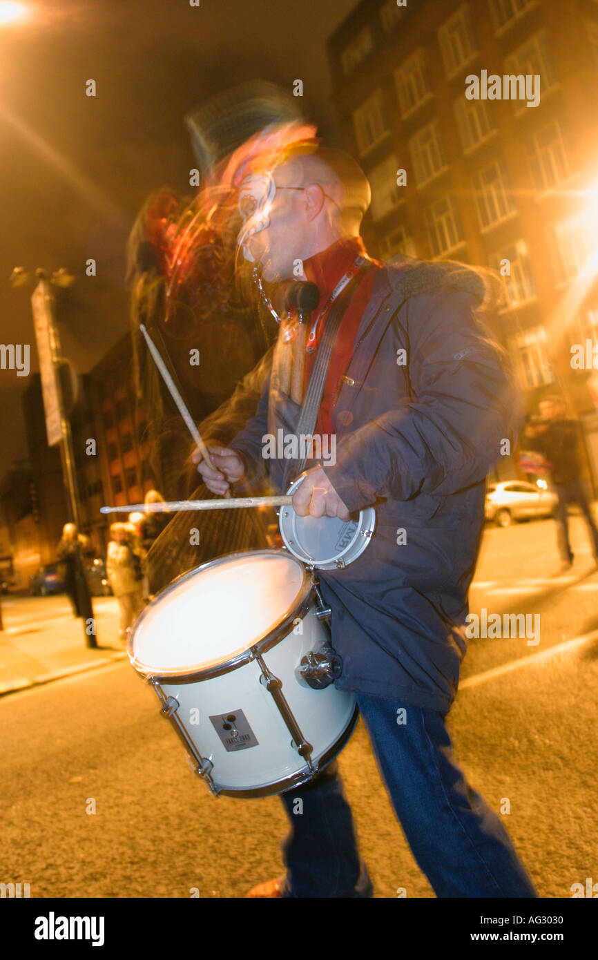 Tag der Toten Festival Glasgow Stockfoto