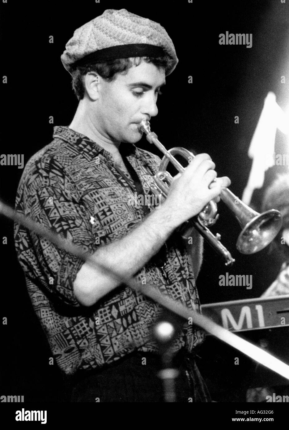Allmond, Peck, US-amerikanischer Musiker (Jazz), Trompete, live-Performance, Montreux Jazz Festival, Juli 1992 Stockfoto