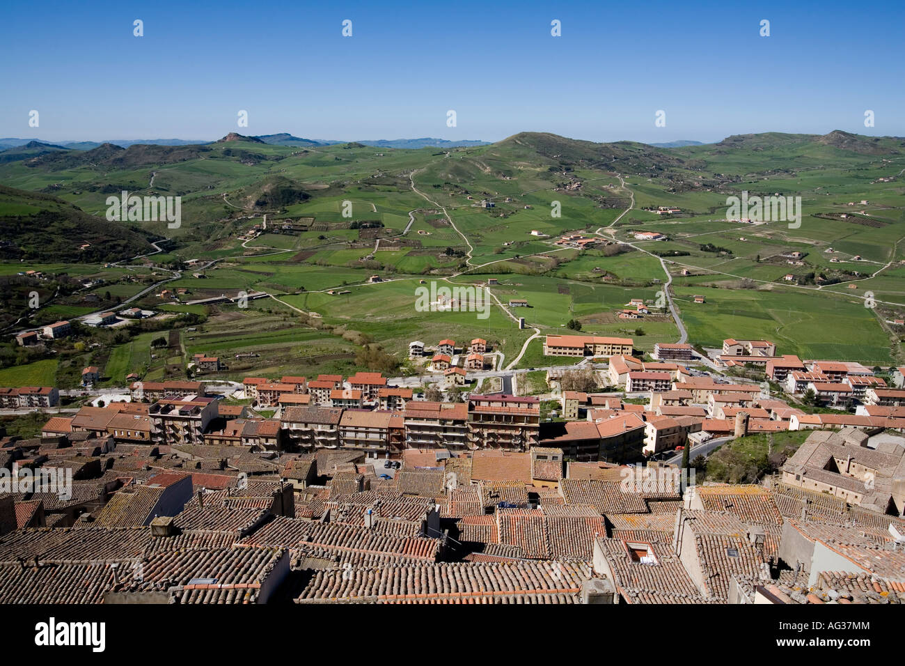 Gangi Palermo Sizilien Italien Stockfoto