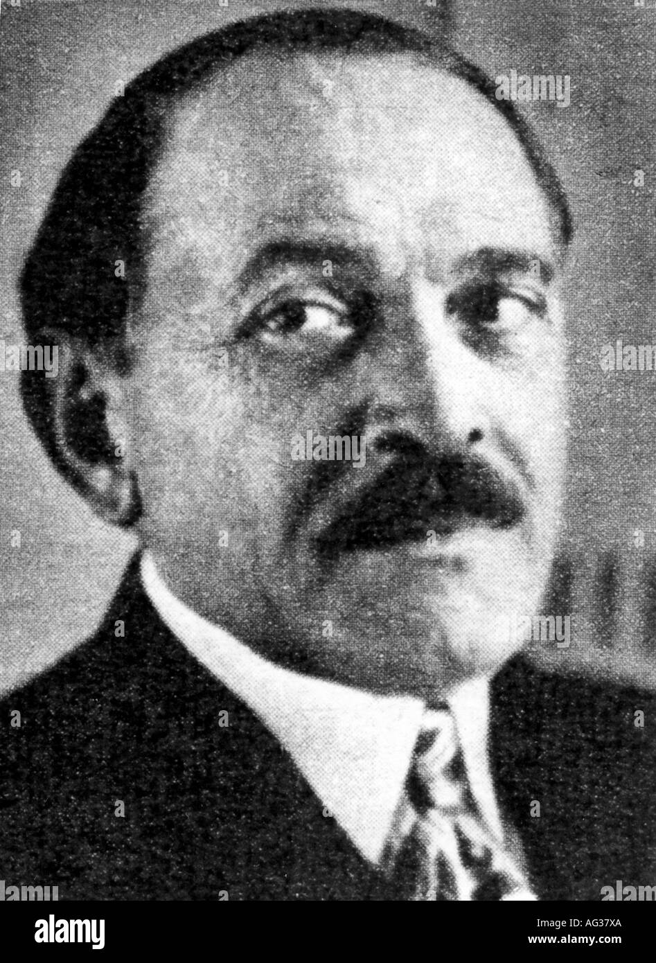 Woronoff, Serge, 10.7.1866 - 3.9.1951, russischer Arzt, Porträt, Medizin, Xenotransplantation, Xenotransplantation, Wissenschaft, Gentechnologie, Wissenschaftler, Tier, Mensch, Transplantation, Geburtsname, Samuel Abrahamovitch, Stockfoto