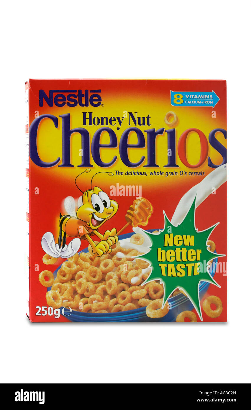 Nestle Cheerios Stockfoto