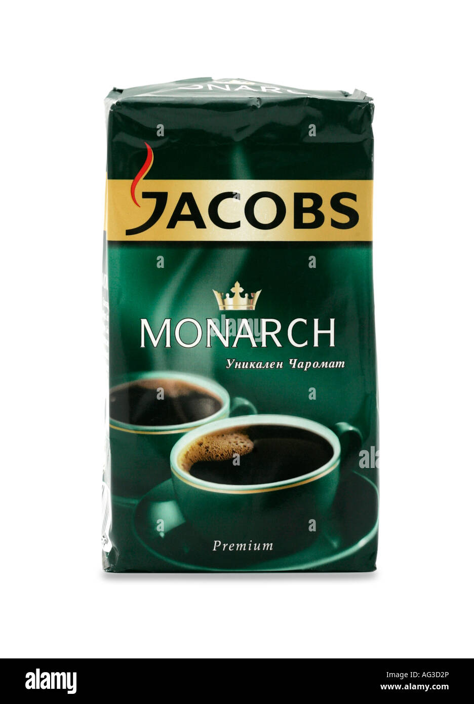 Jacobs Monarch Kaffee Stockfoto