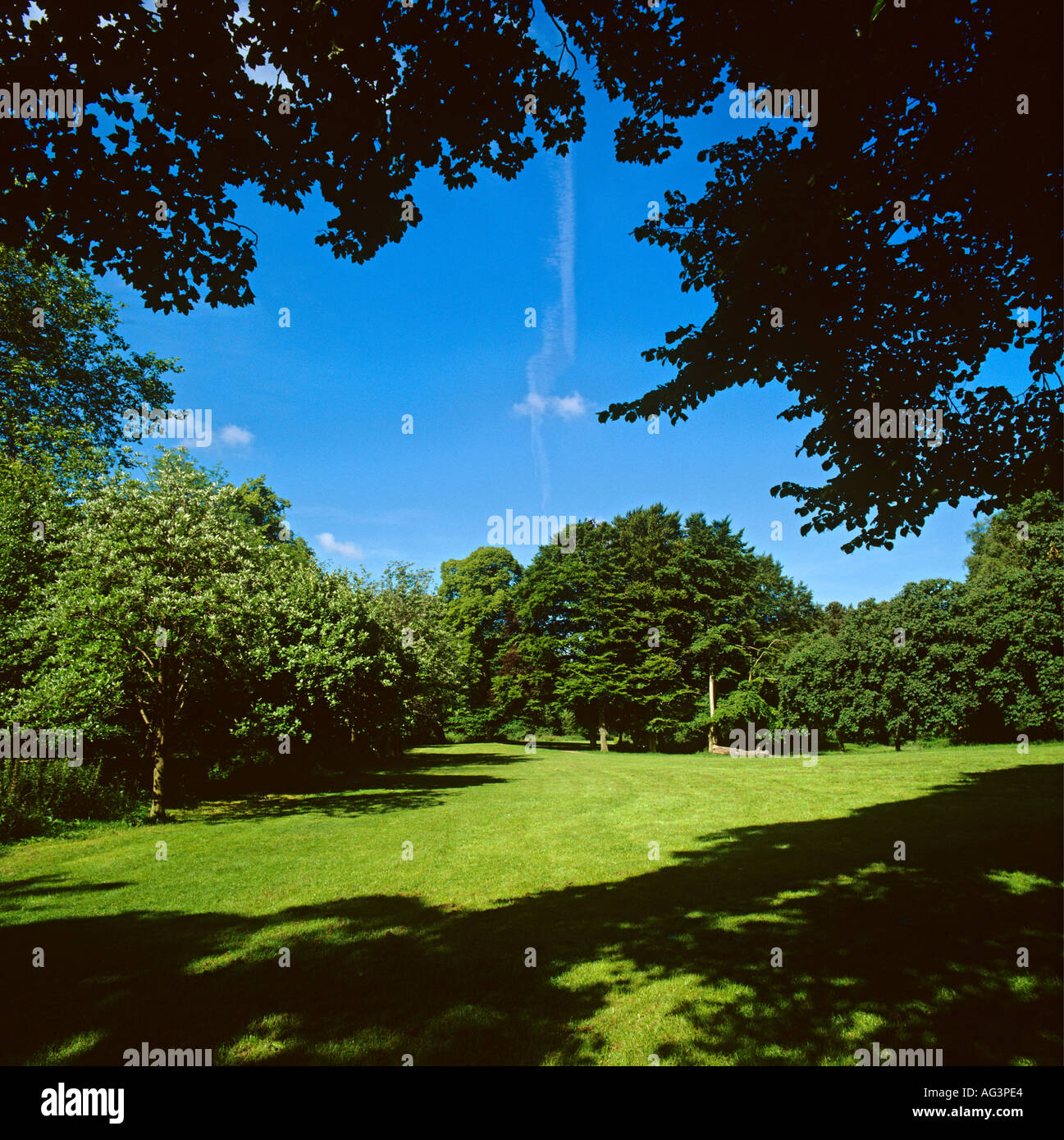 Cheshire Stockport Bramhall Park Stockfoto