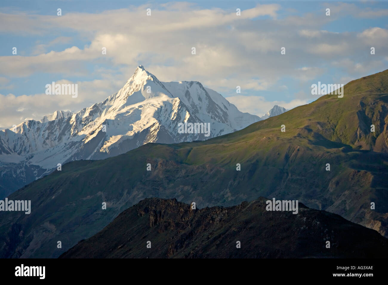 Spektakulären Bergkulisse der Hunza in Nordpakistan Stockfoto