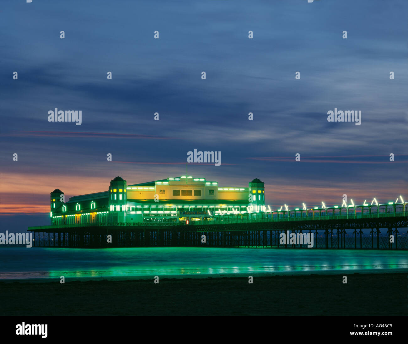 Weston Super Mare Pier Stockfoto