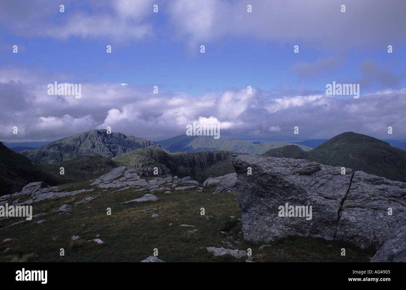 Schottischen Berge Stockfoto