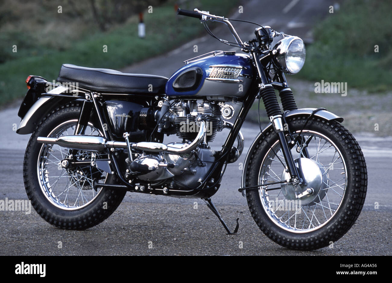Triumph Trophy Motorrad Stockfoto