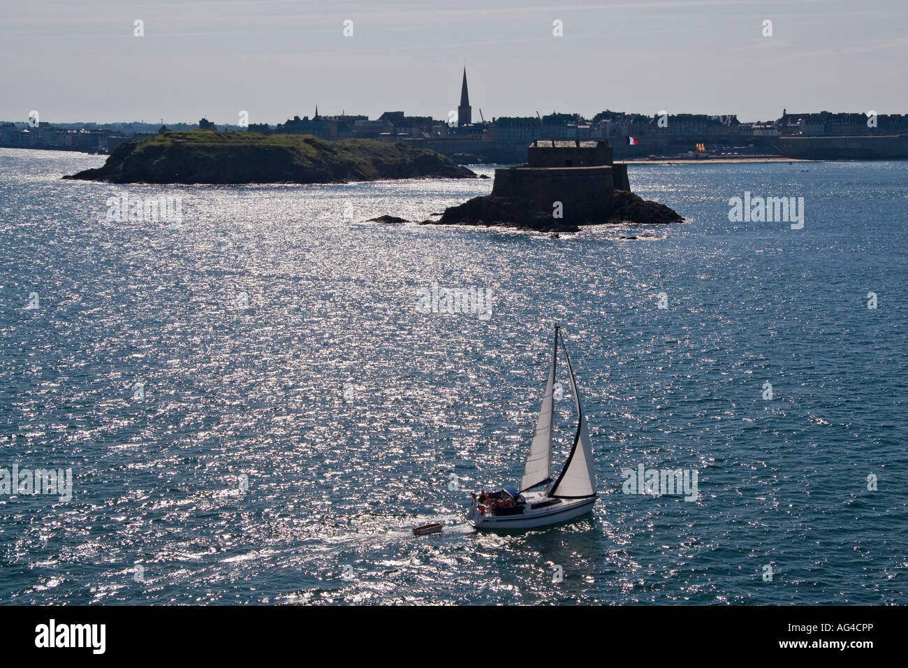 Saint-Malo, Ille-et-Vilaine, Bretagne, Frankreich Stockfoto