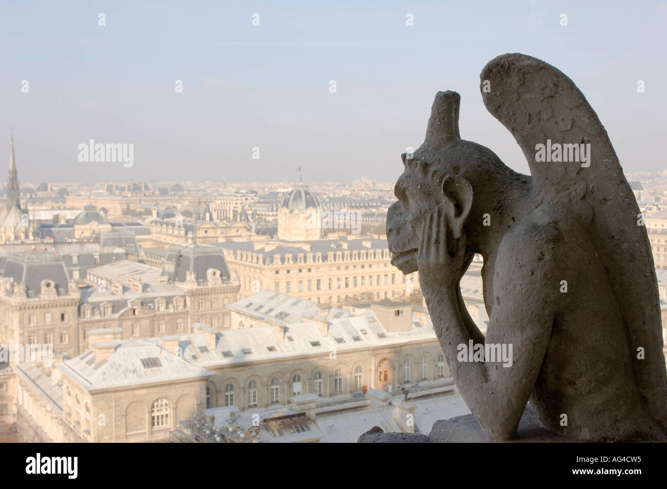 Notre Dame Kathedrale Paris Stockfoto