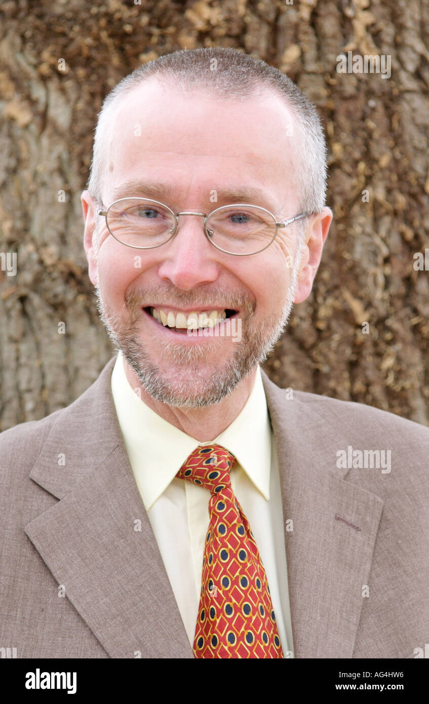 Der britische Autor John Sam Jones, über das Leben von schwulen Männern in Wales abgebildet bei The Guardian Hay Festival 2006 schreibt Stockfoto