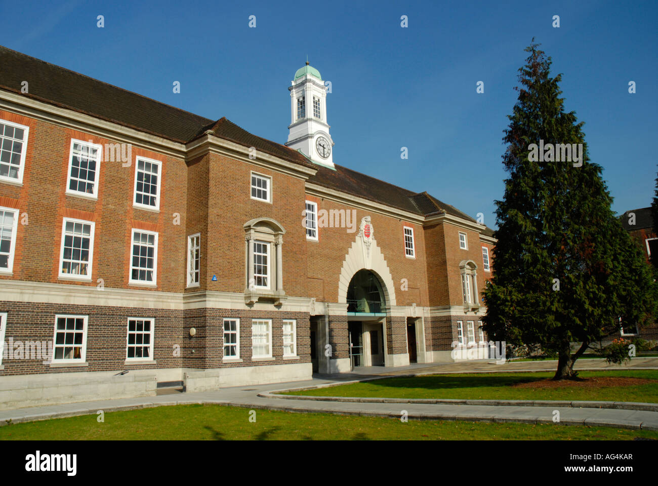 Hendon Middlesex University Campus Hauptgebäude London England Stockfoto