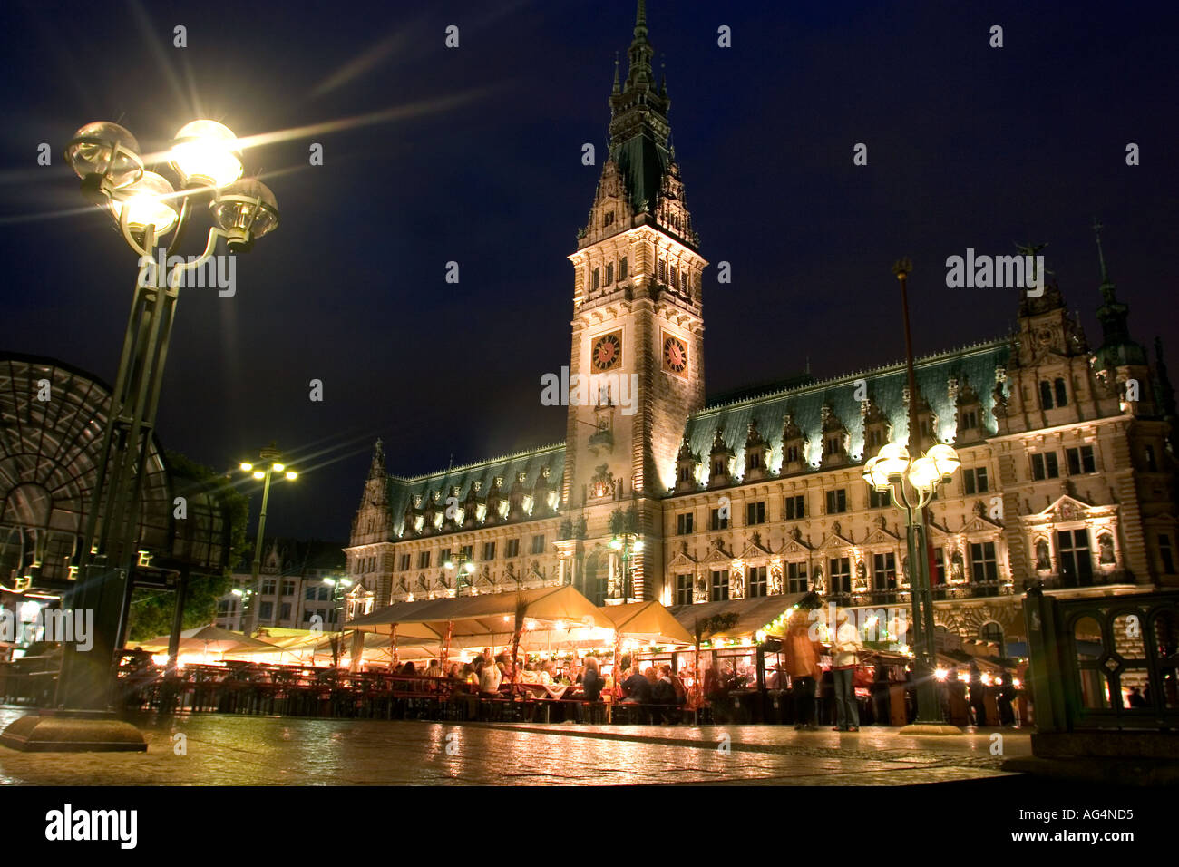 Deutschland Hamburg Hamburger Rathaus in der Altstadt Altstadt Stockfoto