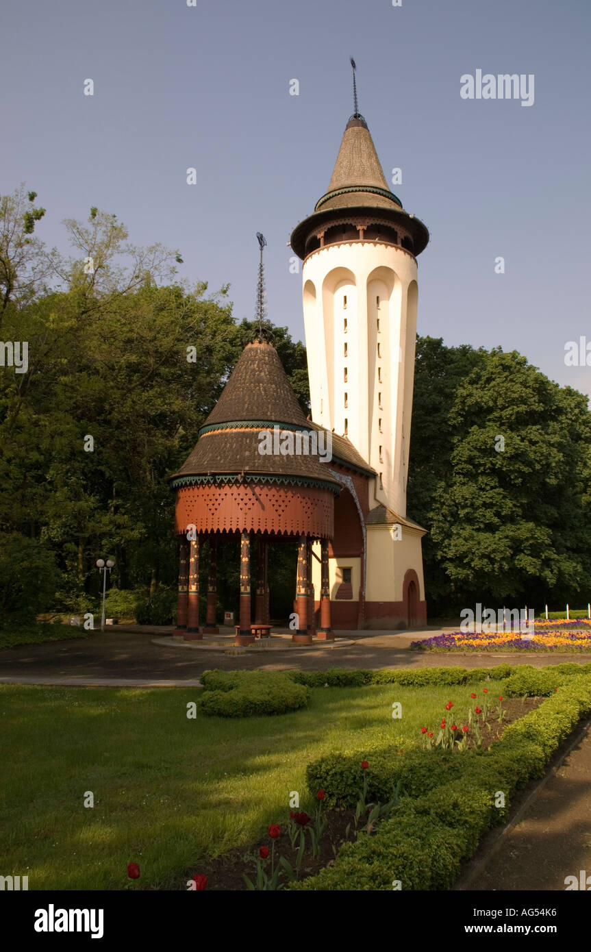 Ice Cream Cone Wassertank, Subotica Stockfoto