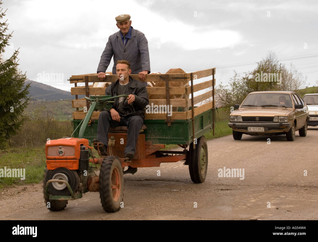 Umgebung von Nova Varos, Serbien Stockfoto