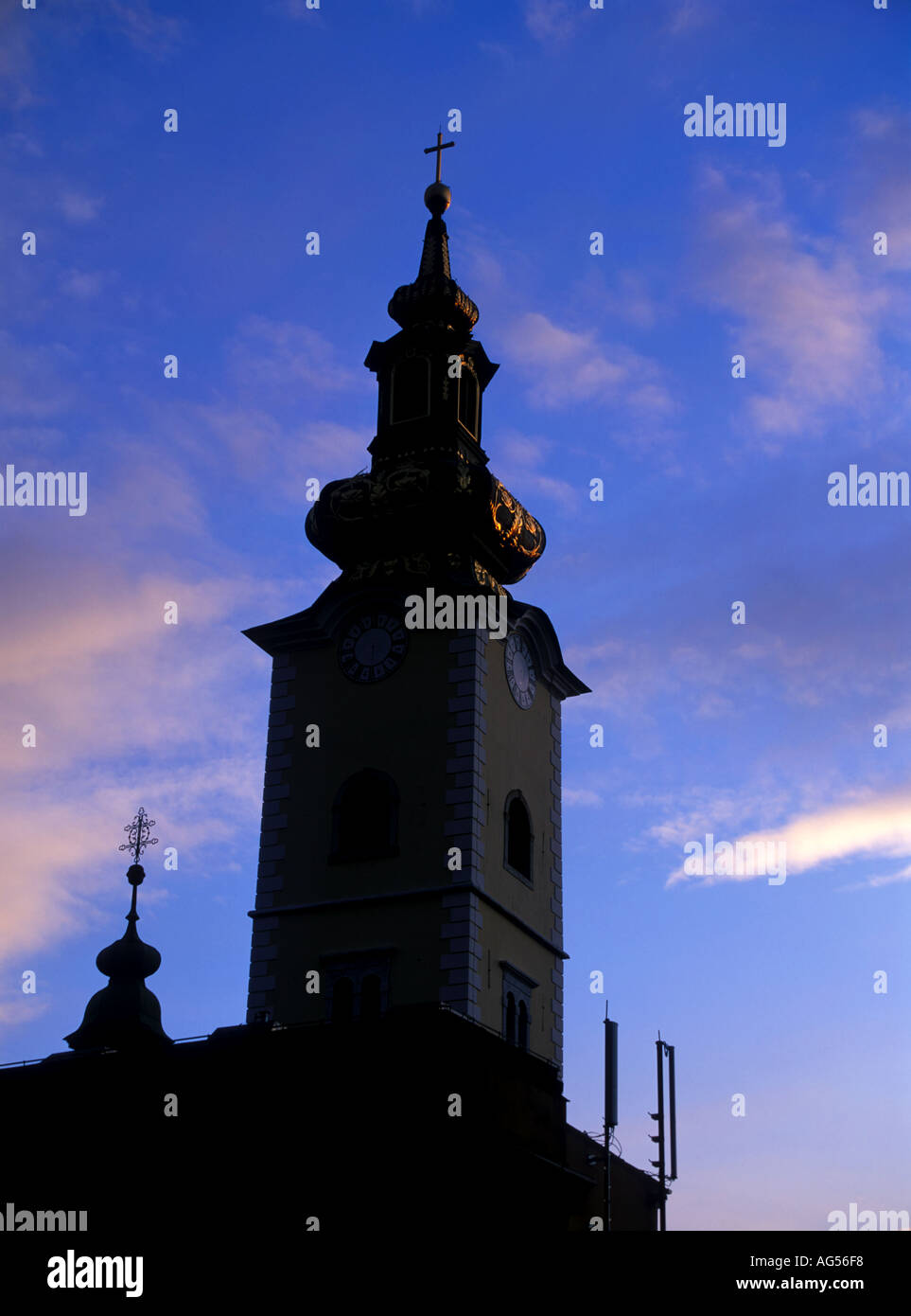 Kroatien Zagreb Marienkirche Stockfoto