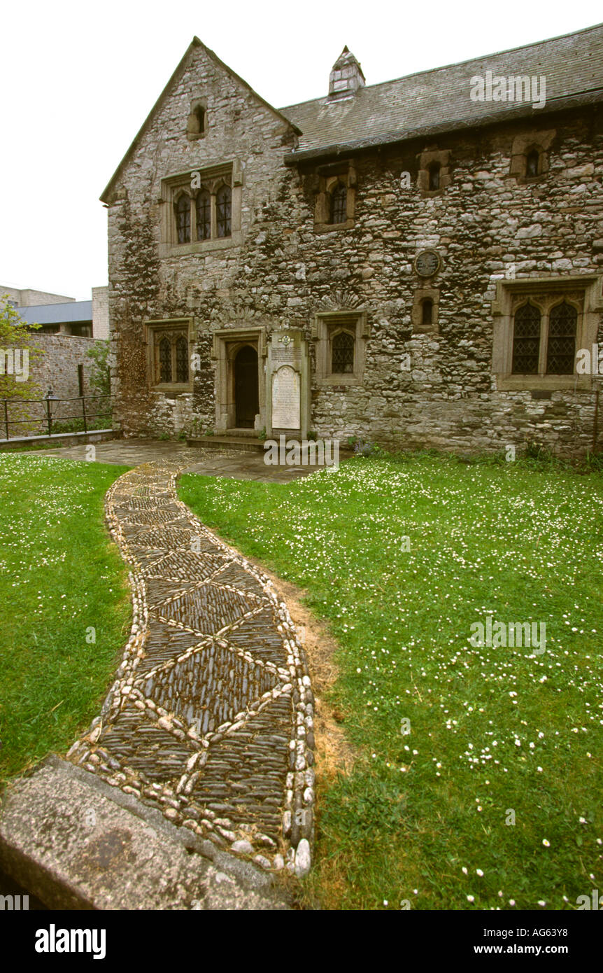 UK England Devon Plymouth Str. Andrews Kirche die Priester-Haus Stockfoto