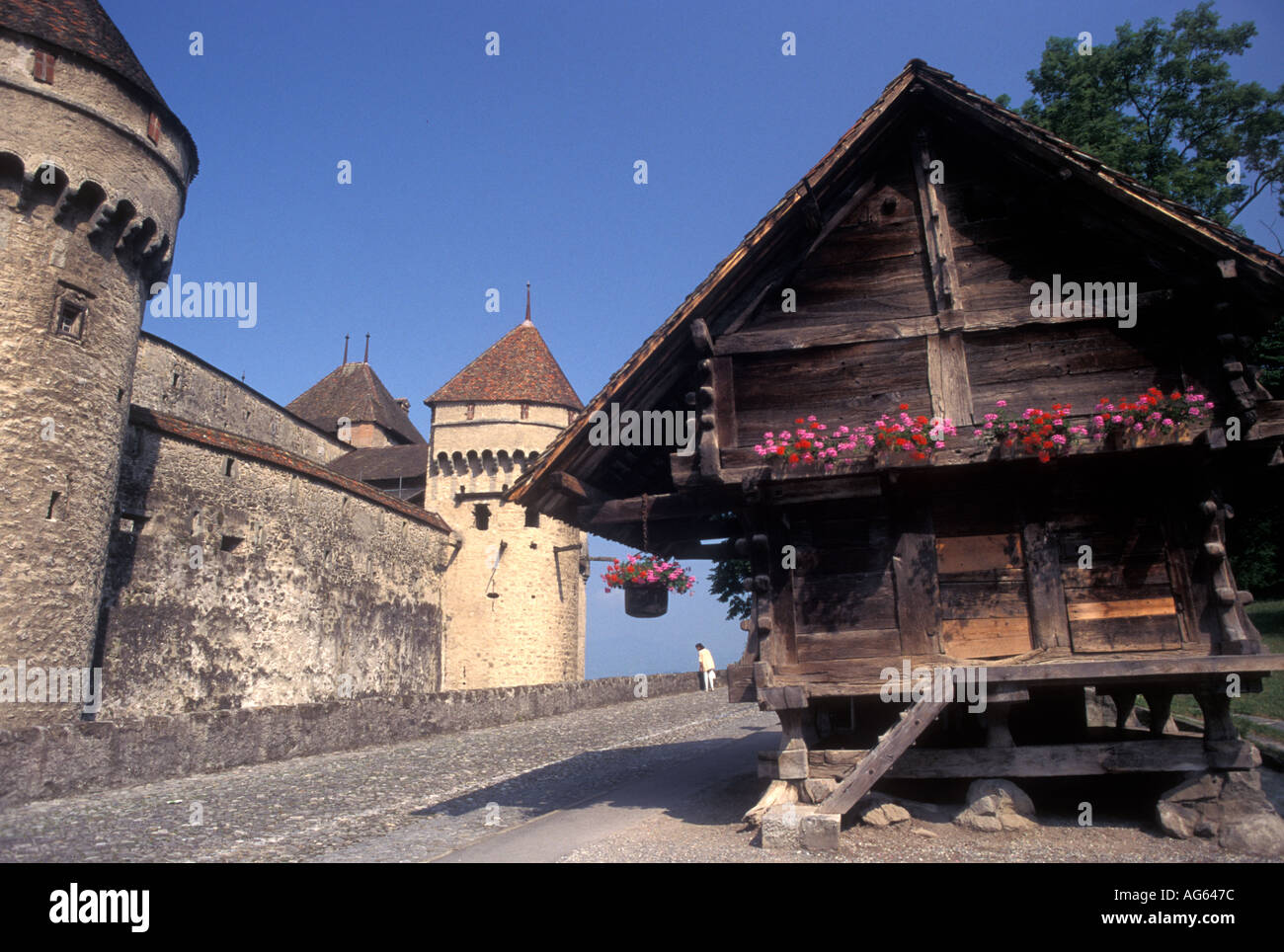 AJ16173, Schweiz, Montreux, Waadt Stockfoto