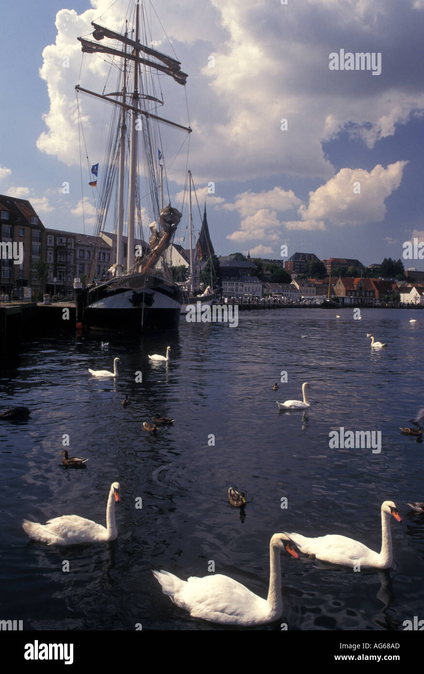 AJ17206, Flensburg, Deutschland, Schleswig-Holstein, Ostsee, Europa Stockfoto