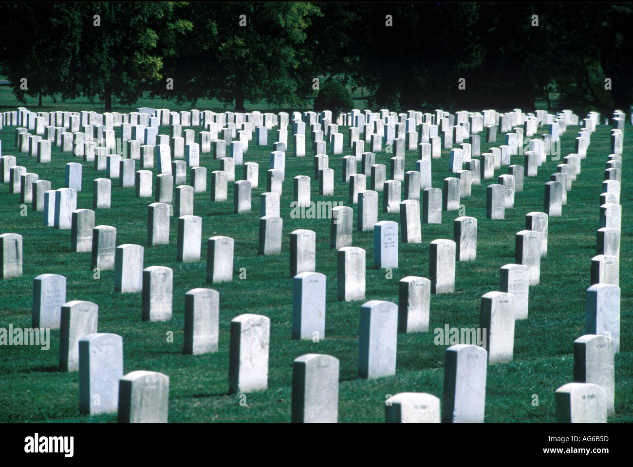 VA Arlington Nationalfriedhof Arlington Virginia USA Stockfoto