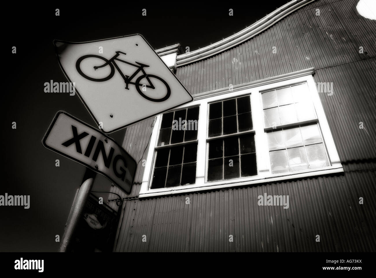 711 Cannery Row. Historischen Monterey Canning Company Warehouse (Baujahr 1916). Monterey. California State. USA Stockfoto