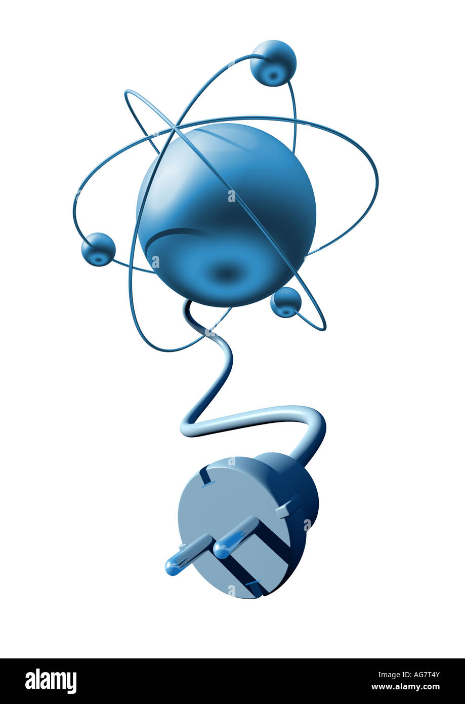 Kernenergie leckersten Stockfoto