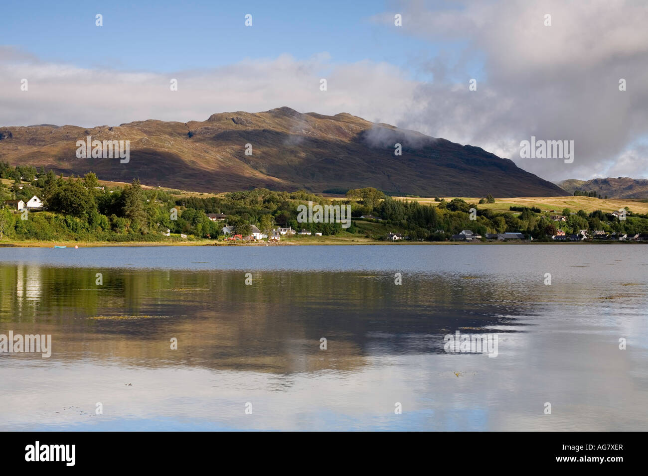 Lochcarron von Slumbay Insel Stockfoto